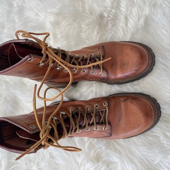 Vintage Red Wing Irish Setter Sport Boot Men’s Lace-Up Hiking Outdoors Original - Picture 8 of 11